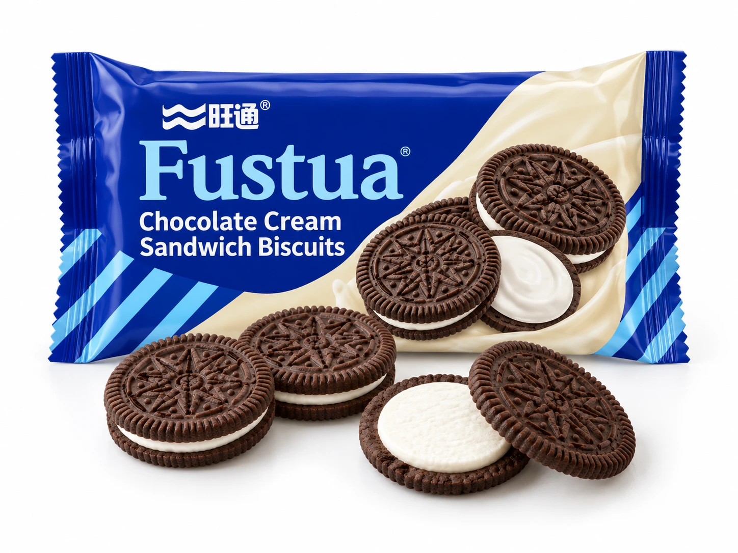 Chocolate Cream Sandwich Biscuits: cover