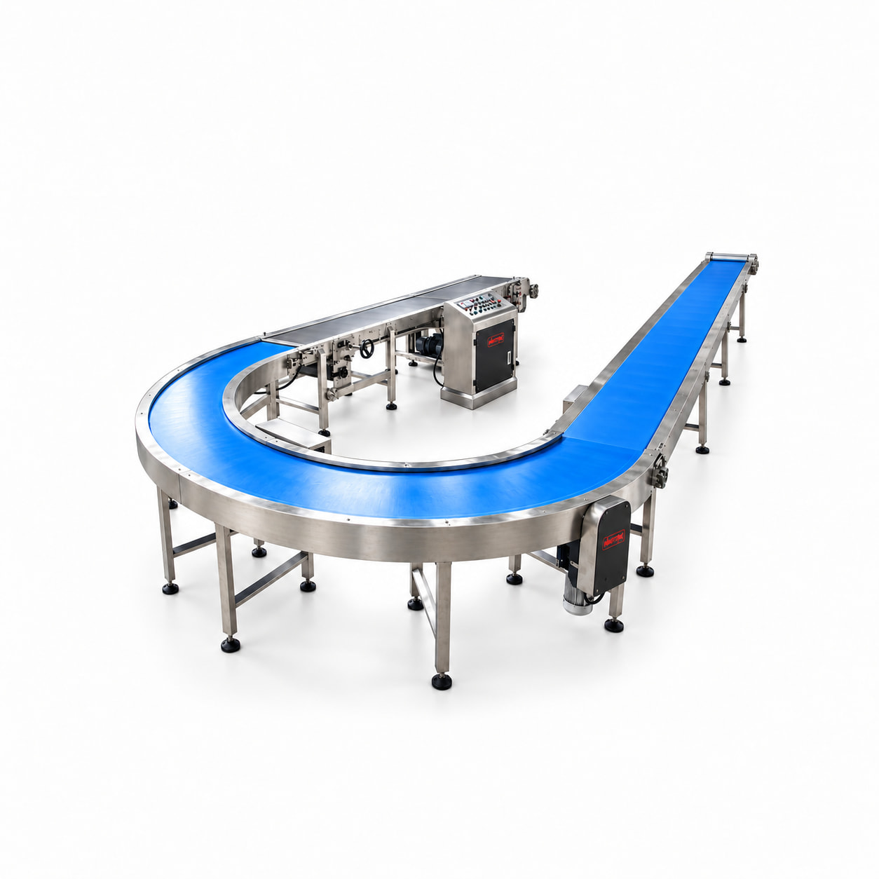 Reference illustration of Cooling Conveyor & Turning Machine