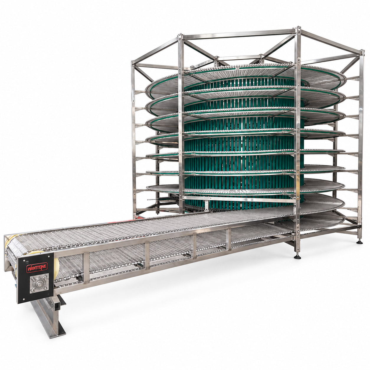 Reference illustration of Spiral Tower Conveyor