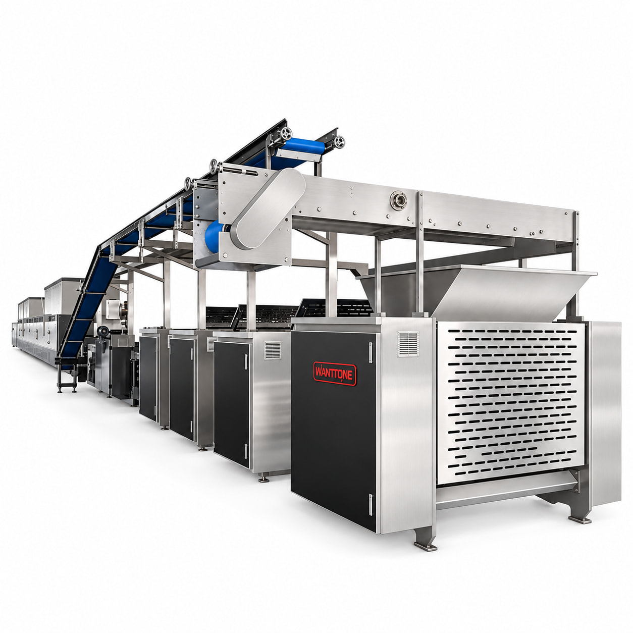 Reference illustration of Baked Stackable Potato Chip Production Line equipment