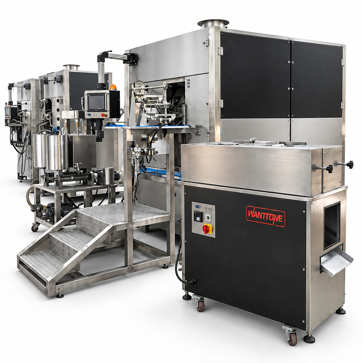 Reference illustration of Wafer Stick (Egg Roll) Production Line equipment