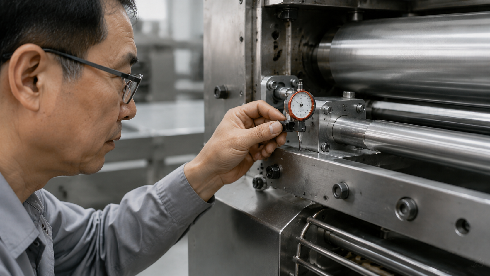 Precision inspection of Wanttone machinery